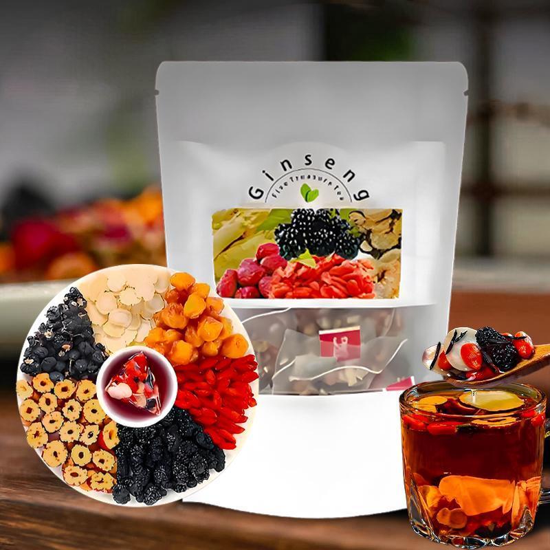 Herbal Wellness In - Ginseng Vijf Schatten Thee Natuurlijke Energieboost