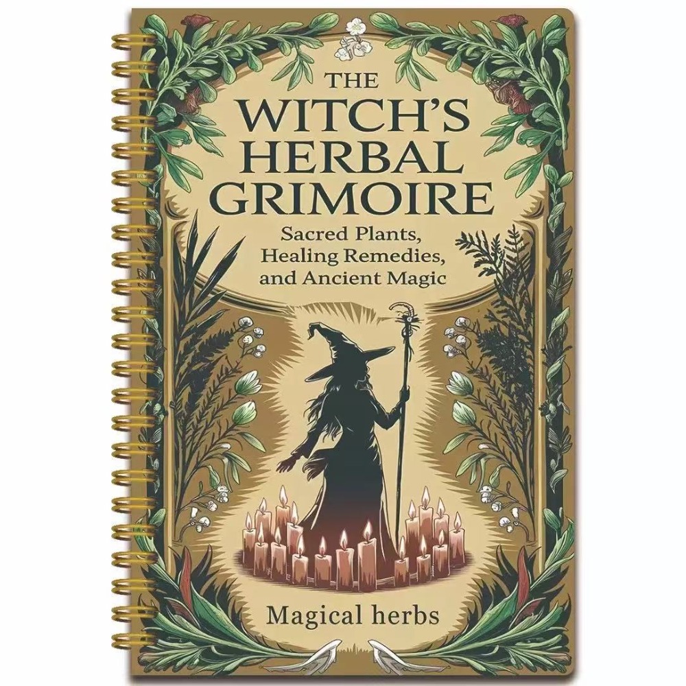Herbal Wellness Recipes - Natuurlijke kruidengeneesmiddelen A5 notitieboekje met vintage