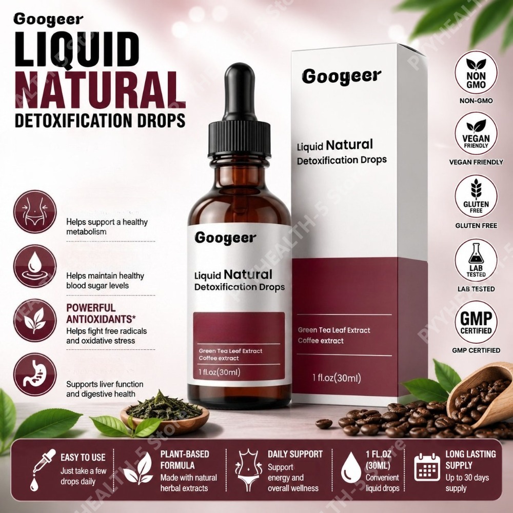 Wellness Herbal Tea Blends - Kruidenmengsel vloeibare druppels met groene thee-extract,
