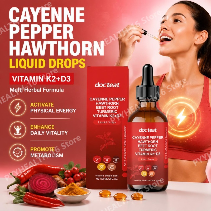 Herbal Wellness Formula - Docteat Vitamine K2+D3 Vloeibare Druppels met