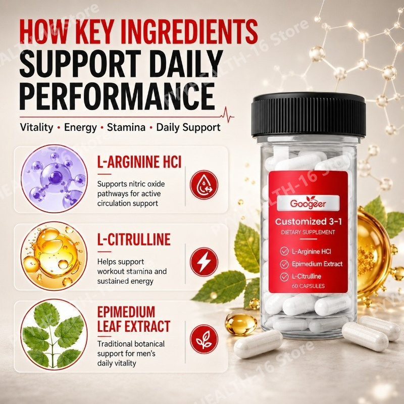 L-Arginine HCl met L-Citrullin - Herbal Wellness In recensie en prijs