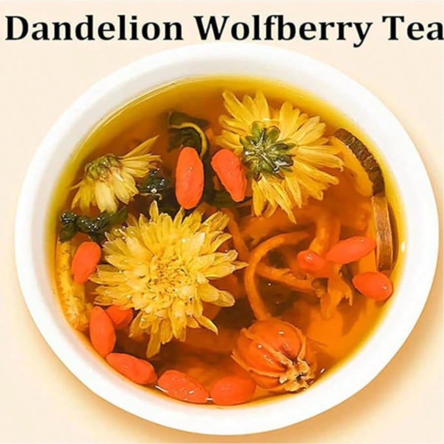 Paardenbloem-Wolfberry Kruiden - Wellness Herbal Tea Blends recensie en prijs