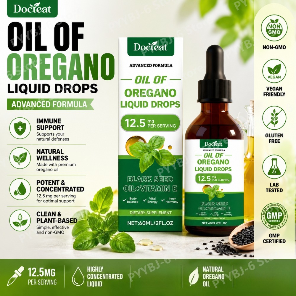 Oregano-olie vloeibare druppel - Herbal Wellness In recensie en prijs