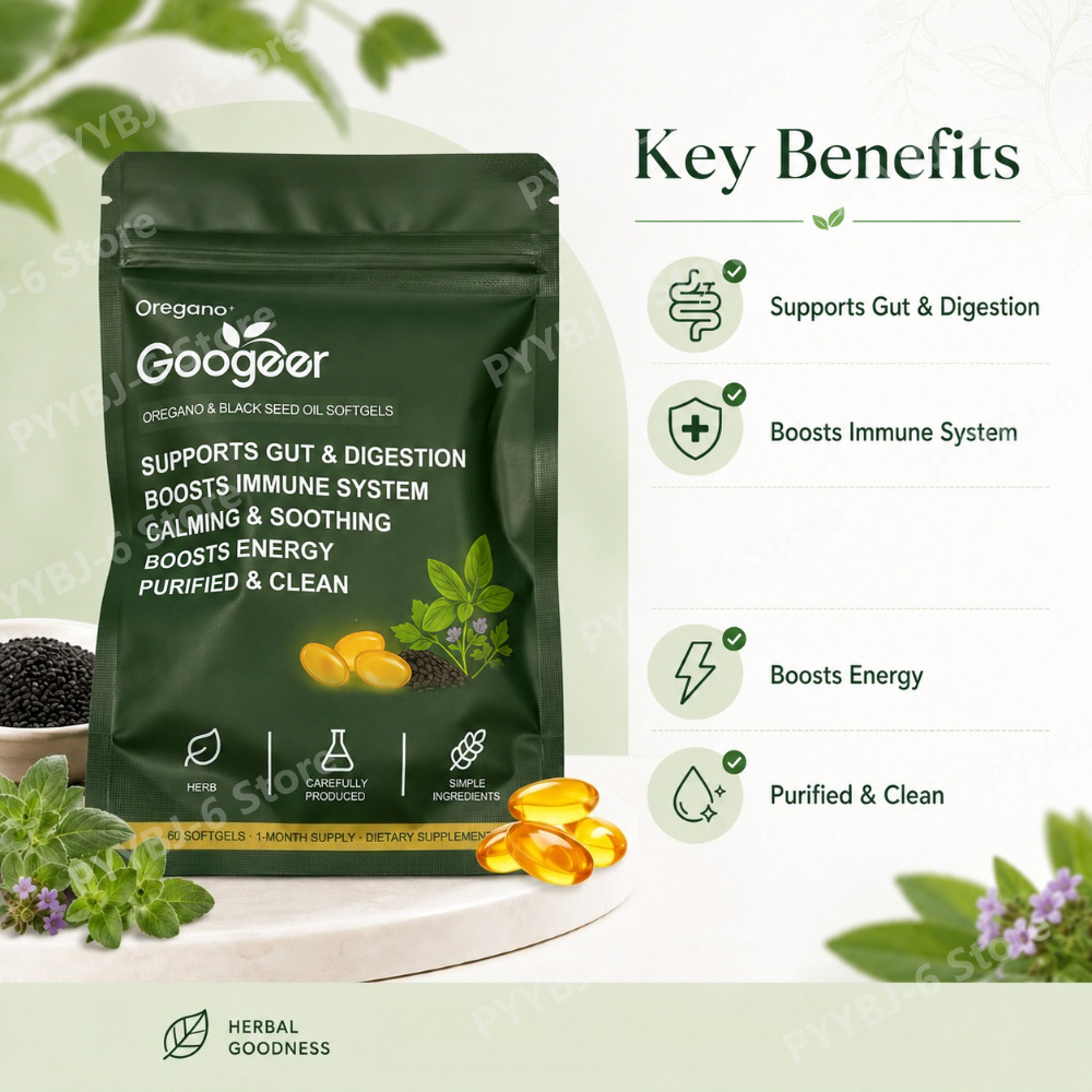 Oregano Zwarte Zaadolie Softge - Herbal Wellness Formula recensie en prijs