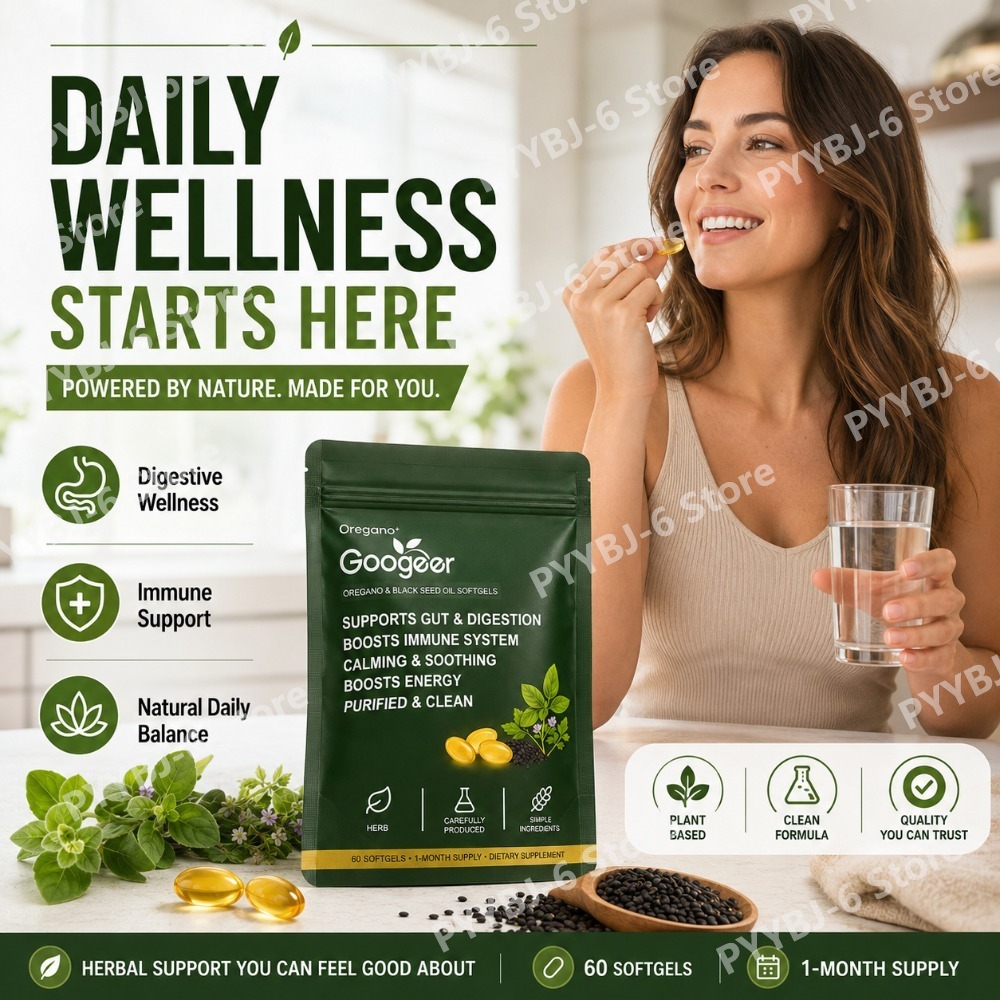 Oregano Zwarte Zaadolie Softge - Herbal Wellness Formula recensie en prijs