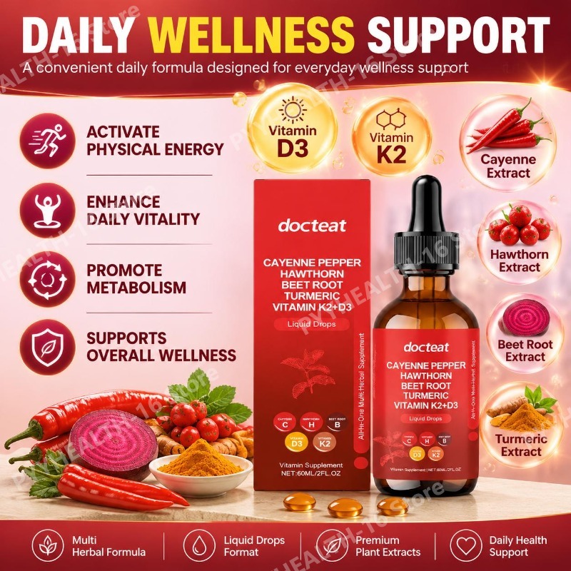 Docteat Vitamine K2+D3 Vloeiba - Herbal Wellness Formula recensie en prijs